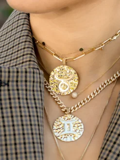 The Last Line Zodiac Coin Pendant