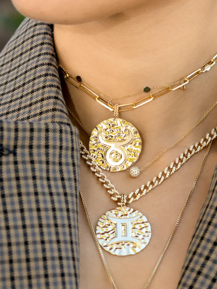 The Last Line Zodiac Coin Pendant