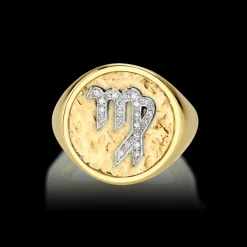 The Last Line Zodiac Coin Ring