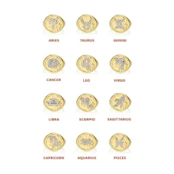 The Last Line Zodiac Coin Ring