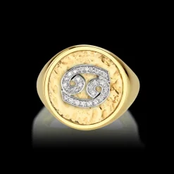 The Last Line Zodiac Coin Ring