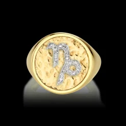 The Last Line Zodiac Coin Ring