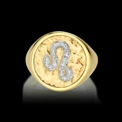 The Last Line Zodiac Coin Ring