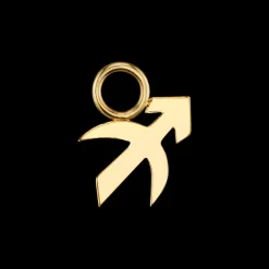 The Last Line Zodiac Hoop Earring Charm