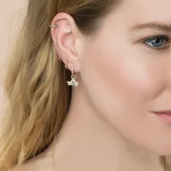 The Last Line Zodiac Hoop Earring Charm